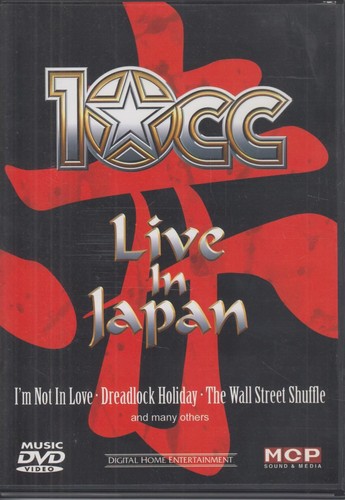 Dvd 10cc live - in, japan.