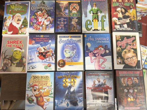 Christmas holiday dvd lot - christmas,