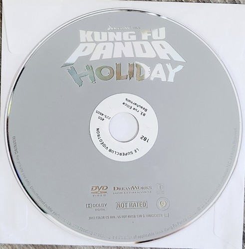 Dvd kung panda - kung, holiday